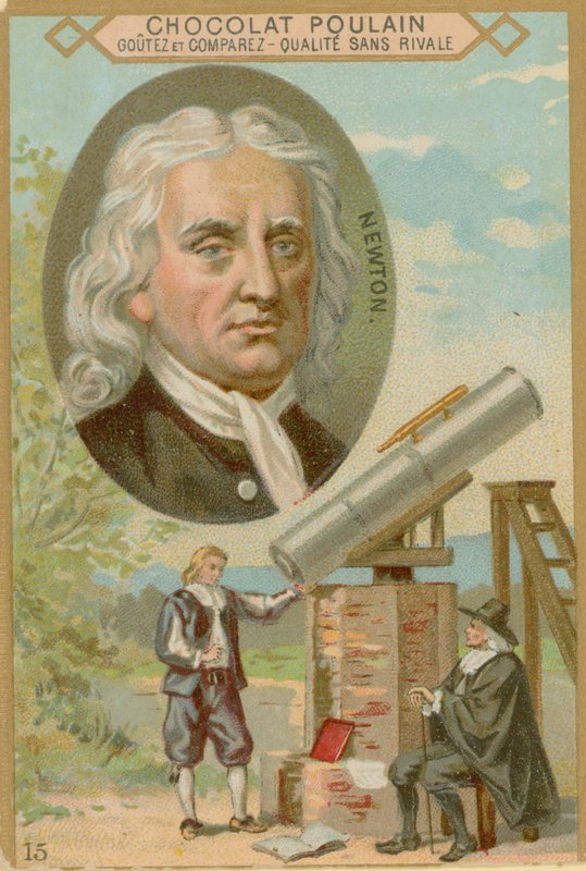 Isaac Newton - French School