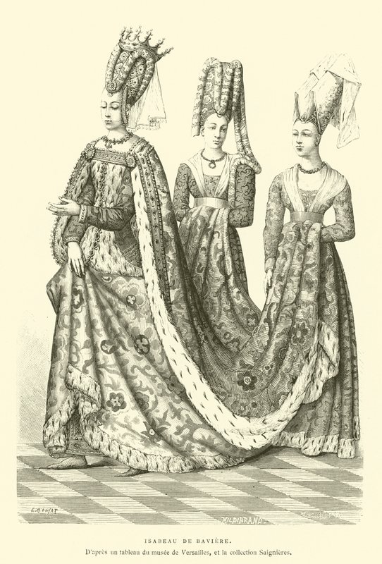 Isabeau de Bavière - French School