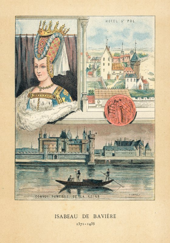 Isabeau de Bavière - French School