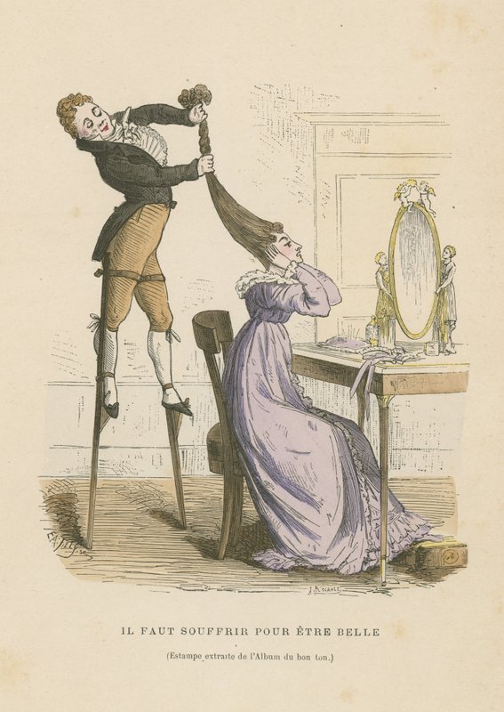 Il faut souffrir pour être belle - French School
