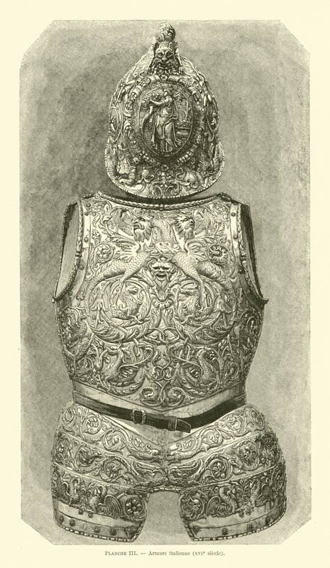 Armure italienne - French School