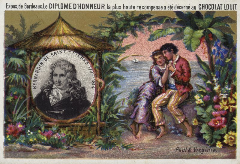 Jacques Henri Bernardin de Saint Pierre, écrivain et botaniste français - French School