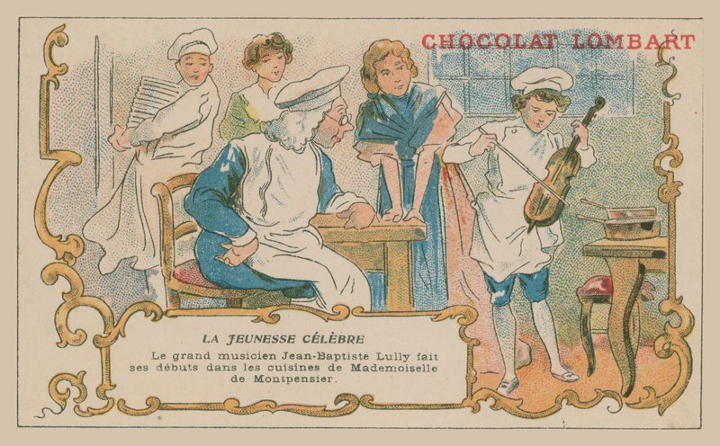 Jean-Baptiste Lully, compositeur français du 17ème siècle, enfant - French School