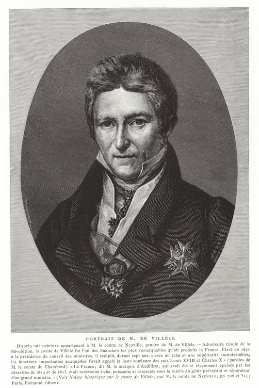 Jean-Baptiste de Villèle, homme d