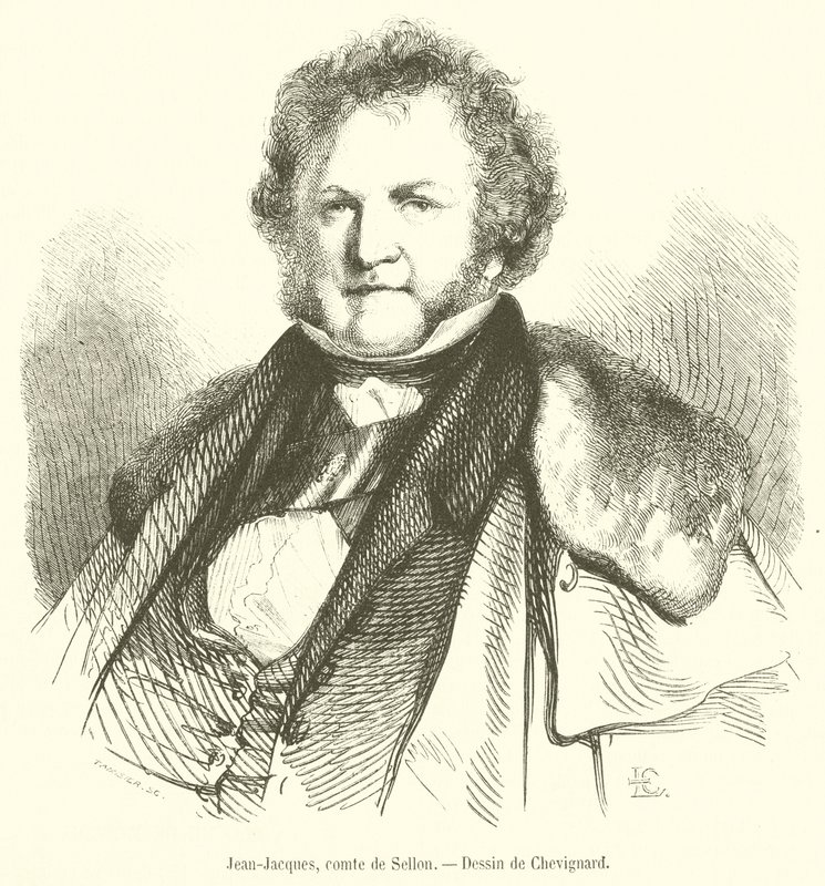 Jean-Jacques, comte de Sellon - French School