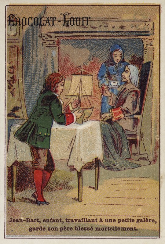 Jean Bart, commandant naval et corsaire français du XVIIe siècle, enfant - French School