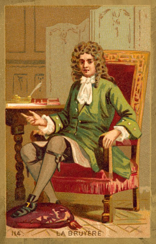 Jean de la Bruyère, philosophe français - French School