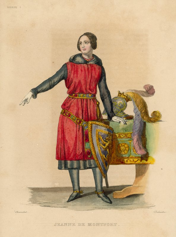 Jeanne de Montfort - French School