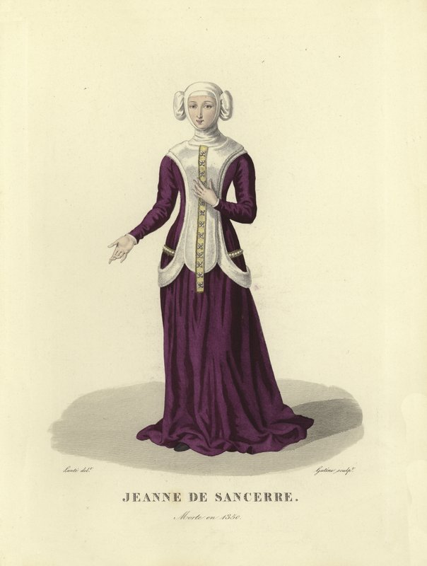 Jeanne de Sancerre - French School