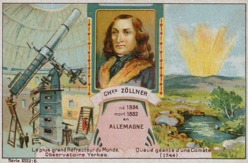 Johann Karl Friedrich Zoellner, astronome allemand - French School