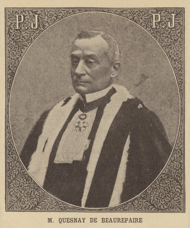 Jules Quesnay de Beaurepaire, juge français - French School