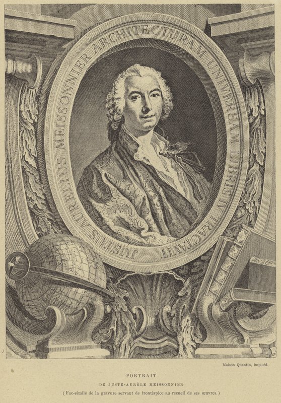 Juste-Aurèle Meissonnier, orfèvre, artiste, architecte et designer de meubles français - French School