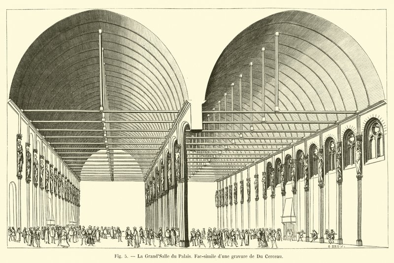 La Grand-Salle du Palais, Fac-similé d