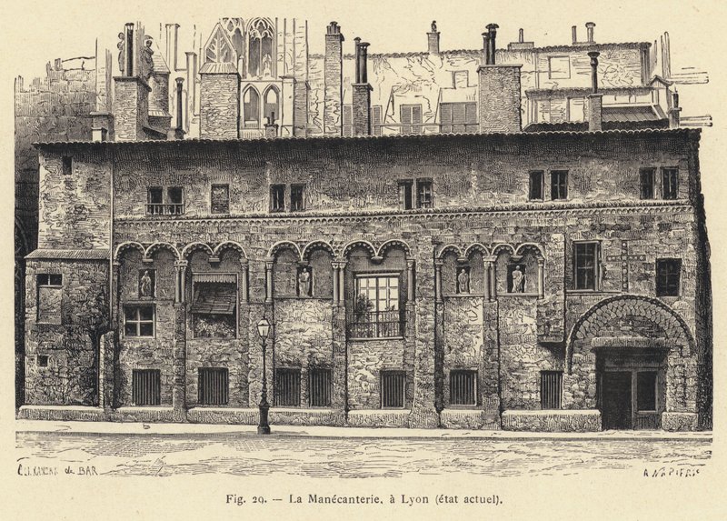 La Manécanterie, à Lyon, état actuel - French School