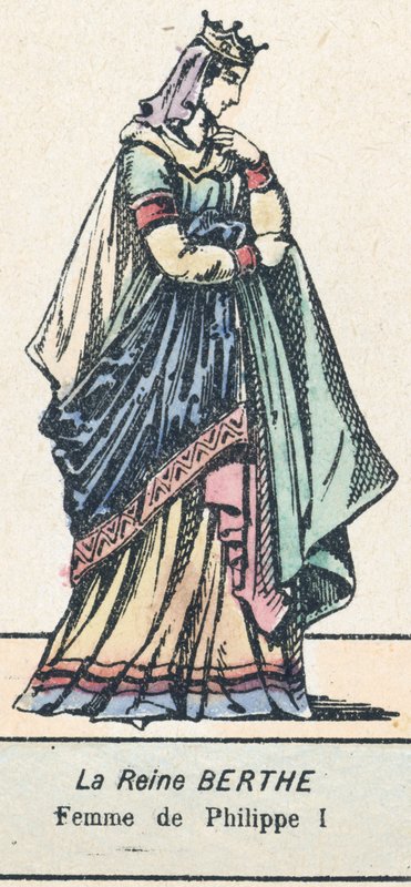 La reine Berthe, femme de Philippe I - French School