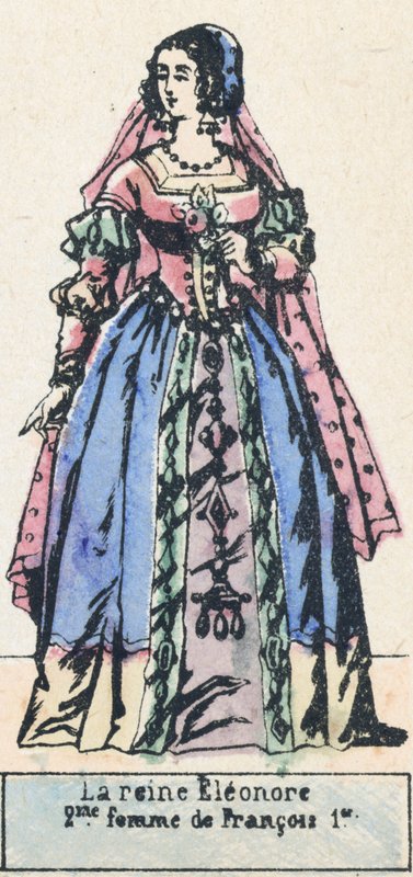 La reine Éléonore, 2e femme de François 1er - French School