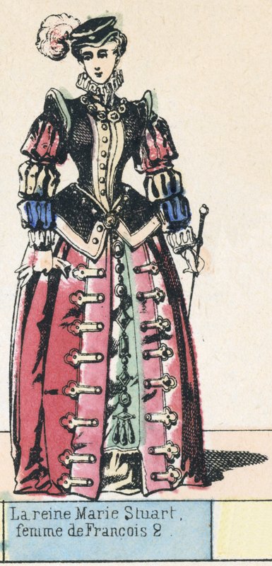 La reine Marie Stuart, femme de François II - French School