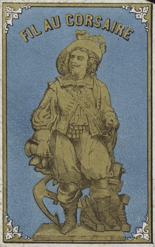 Étiquette pour fil de corsaires - French School