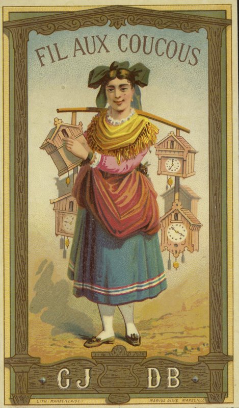 Étiquette pour fil des coucous - French School