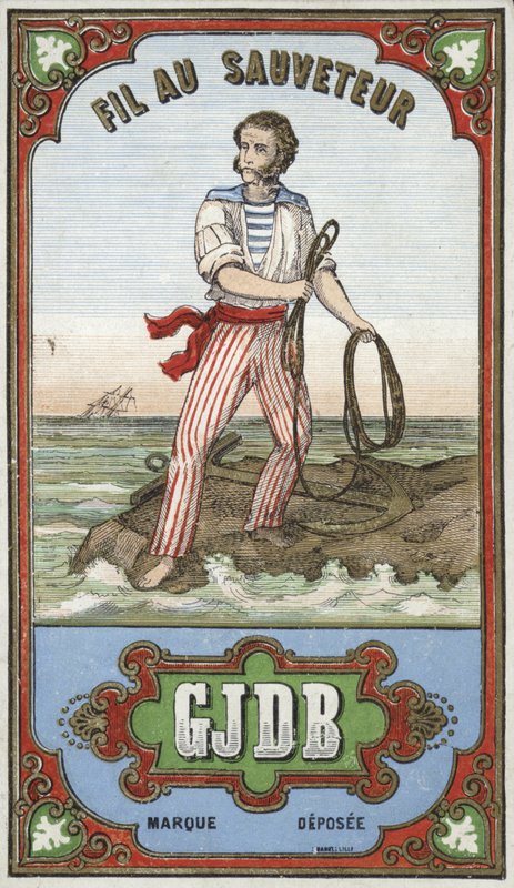 Étiquette pour fil de sauveteurs - French School