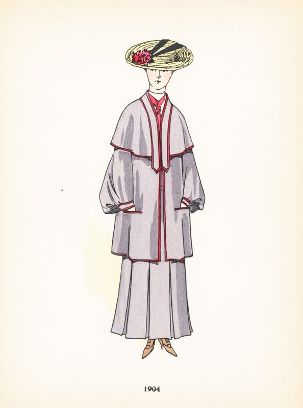 Mode féminine, 1904 - French School