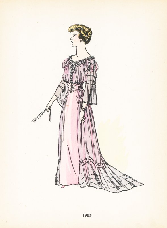 Mode féminine, 1905 - French School