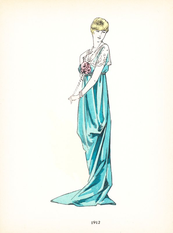 Mode féminine, 1912 - French School
