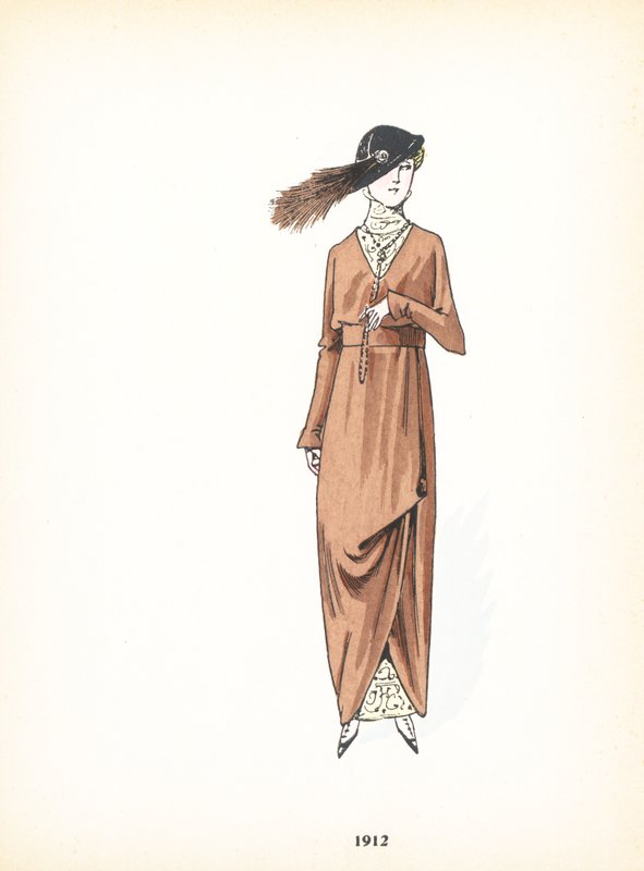 Mode féminine, 1912 - French School