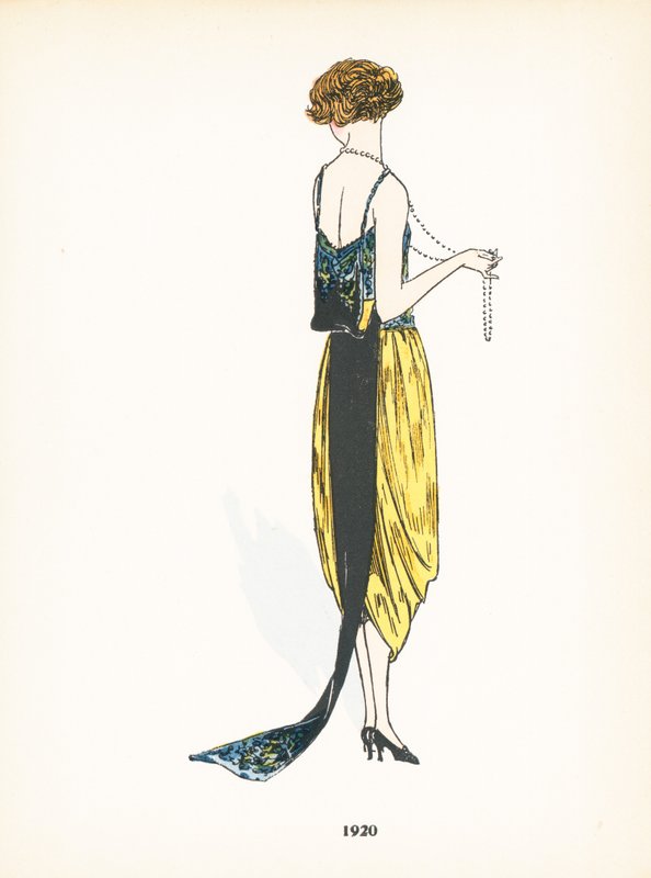 Mode féminine, 1920 - French School