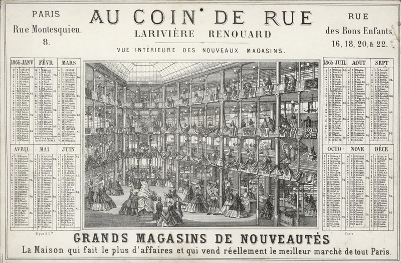 Grand magasin Larivière Renouard, Paris - French School