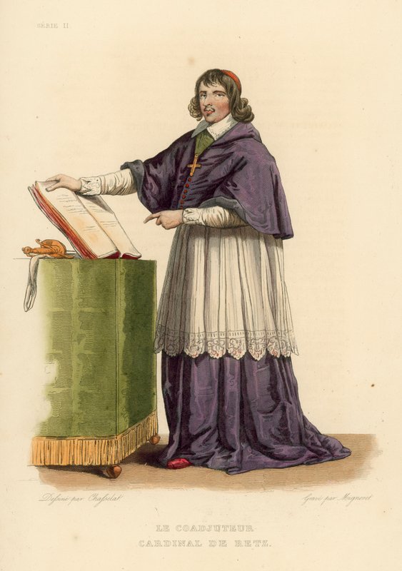Le Coadjuteur, Cardinal de Retz - French School