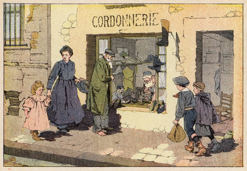 Le Cordonnier - French School