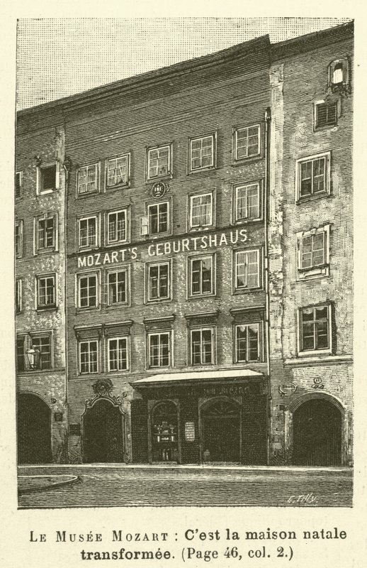Le Musée Mozart - French School