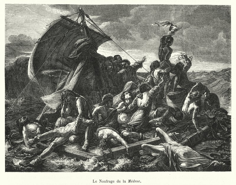 Le Naufrage de la Méduse - French School
