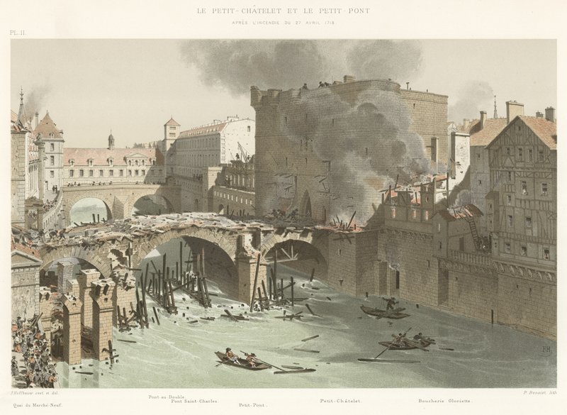 Le Petit-Châtelet et le Petit-Pont, Après l
