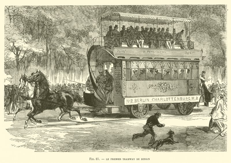 Le Premier Tramway de Berlin - French School
