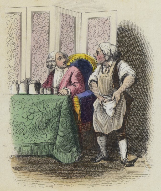 Le Savetier et le Financier - French School