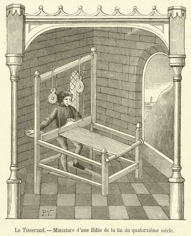 Le Tisserand, Miniature d