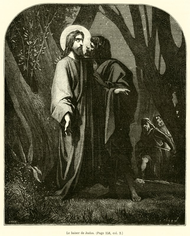 Le baiser de Judas - French School