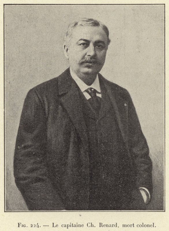 Le capitaine Ch Renard, mort colonel - French School