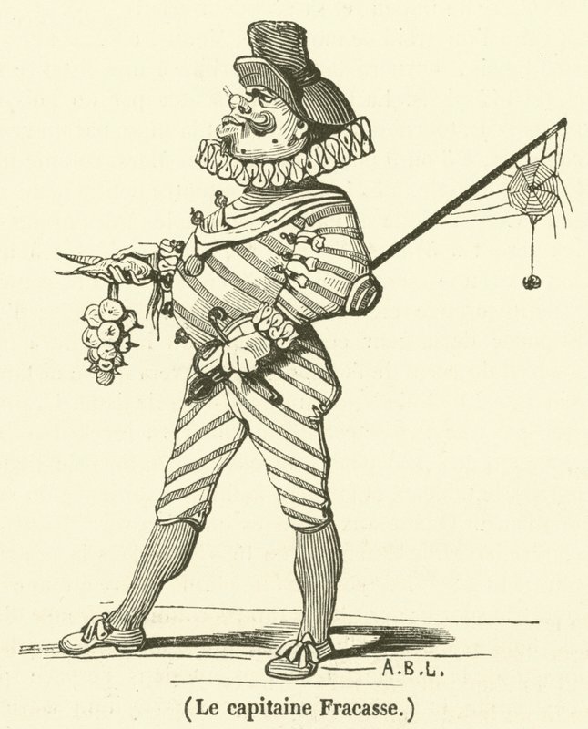 Le capitaine Fracasse - French School