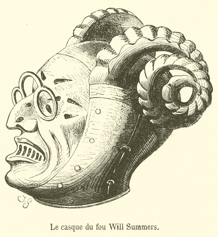 Le casque du fou Will Summers - French School