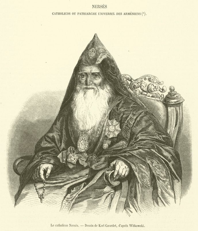Le catholicos Nerses - French School