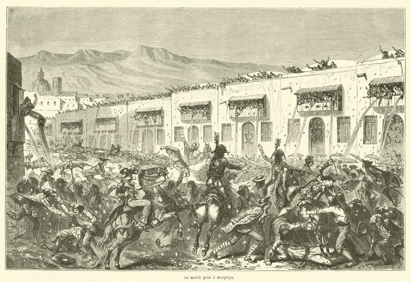Le mardi gras à Arequipa - French School