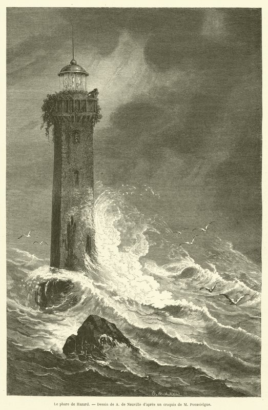 Le phare de Hazard - French School
