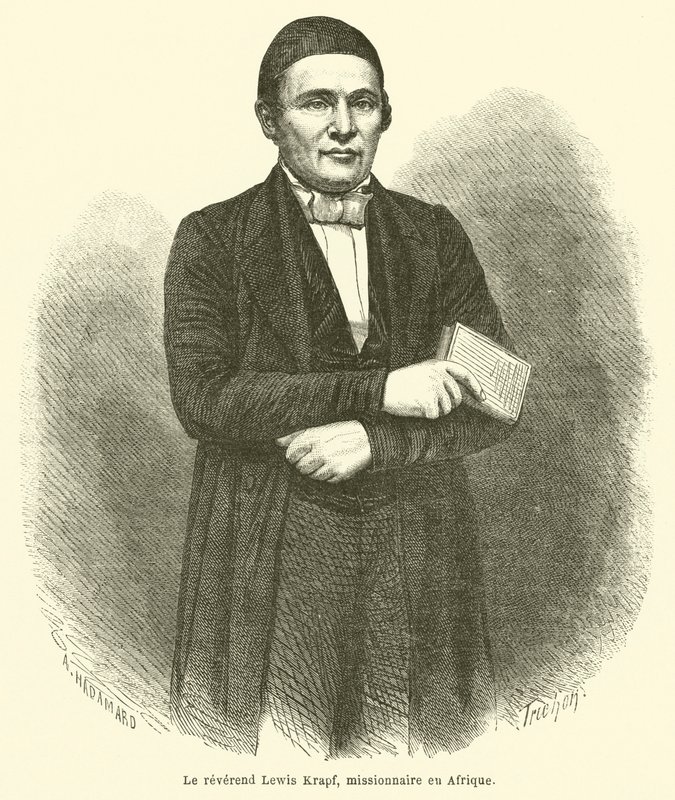 Le révérend Lewis Krapf, missionnaire en Afrique - French School