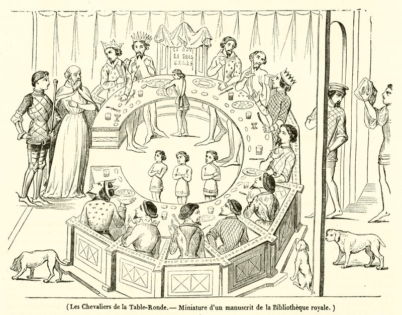 Les Chevaliers de la Table Ronde, Miniature d