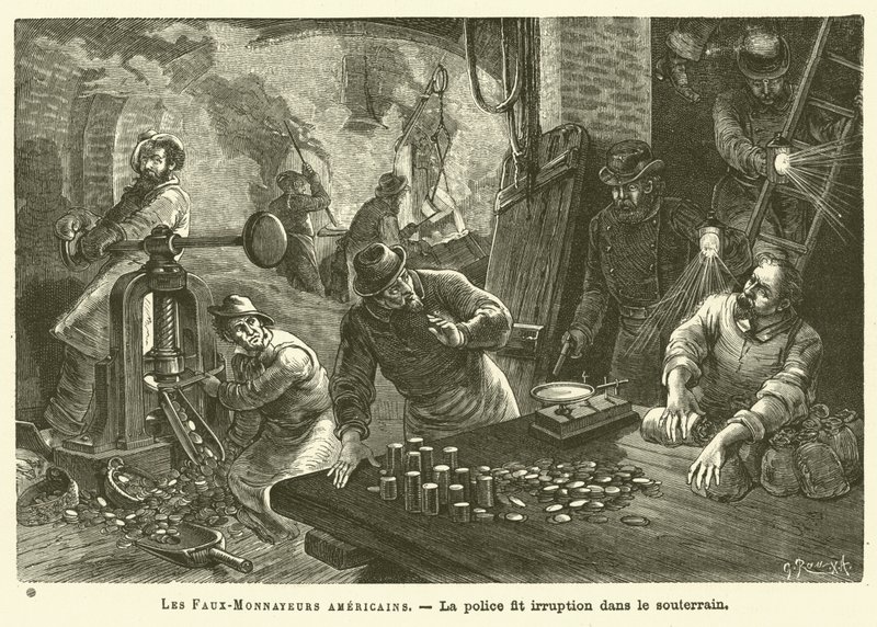 Les Faux-Monnayeurs Américains - French School
