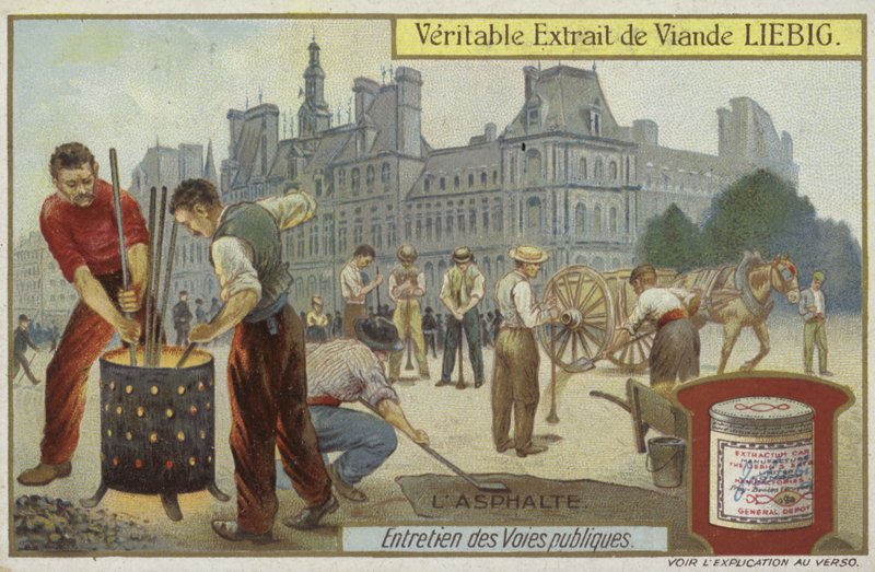 Carte Liebig représentant l