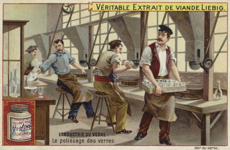 Carte Liebig représentant l